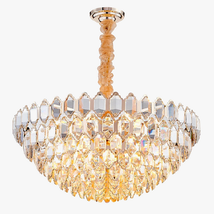 Lustre moderne en cristal avec éclairage LED intégré — LZ4X9P2