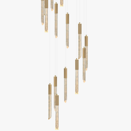 Lustre en cristal design pour intérieur contemporain — LZ4X9P2Q