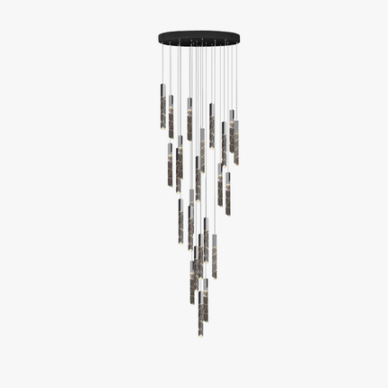 Lustre moderne en cristal pour éclairage intérieur élégant — LZ4X9Q2