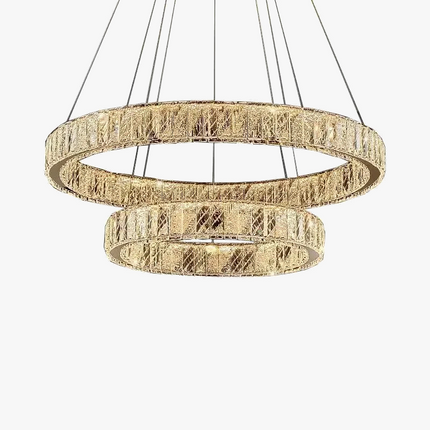 Lustre moderne en cristal pour éclairage élégant — LZ4P9XQ