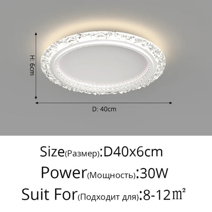 Lustre moderne en cristal pour éclairage élégant — LZ7XQ2