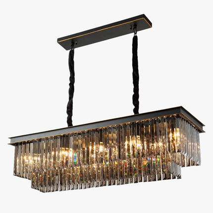 Lustre moderne en cristal pour éclairage élégant et raffiné — LZ4X9B