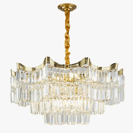 Lustre en cristal pour éclairage luxueux et moderne — LZ4P9XQ