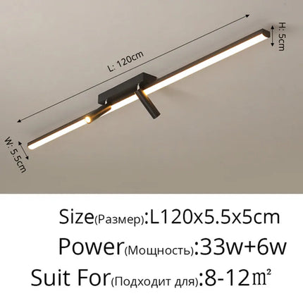 Lustre LED moderne pour intérieur élégant et contemporain — LZ4X9P2
