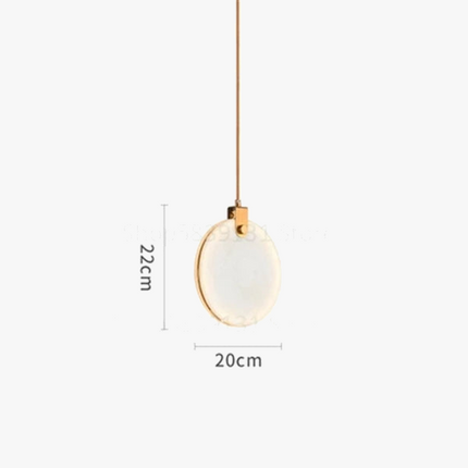 lustre moderne en marbre créatif led imitation luxe