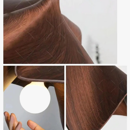 Lustre LED moderne en résine au design créatif — LZ4X9P