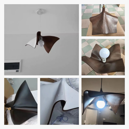 Lustre LED moderne en résine au design créatif — LZ4X9P