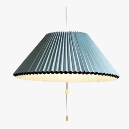 Lustre suspension nordique en tissu plissé au design moderne — LZ4P9X
