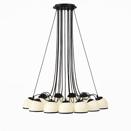 Lustre suspension en verre créatif pour éclairage intérieur décoratif — LZ4D9X
