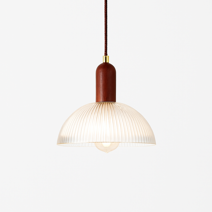 Lustre suspension en verre au design vintage pour intérieur — LZ4X9T2