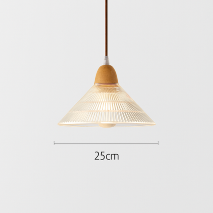 Lustre suspension en verre au design vintage pour intérieur — LZ4X9T2
