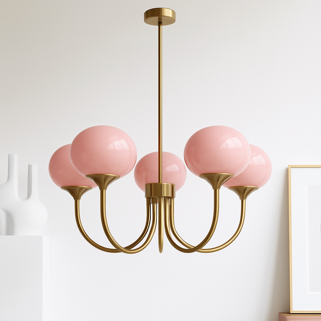 Lustre en verre moderne pour décoration intérieure enfant — LZ4X9P2