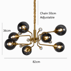 8 lampes fumées / Chaude