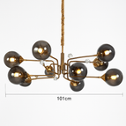 10 lampes fumées / Chaude