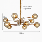 10 lampes transparentes / Chaude