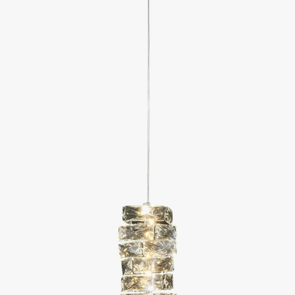 Lustre léger en cristal pour intérieur contemporain élégant — LZ4X9P2