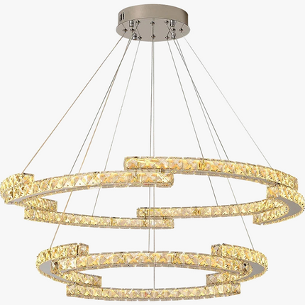 Lustre LED en cristal au design moderne et élégant pour intérieur — LZ4X9T2