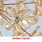 Cristal transparent / Corps argenté 24 LED / Lumière chaude