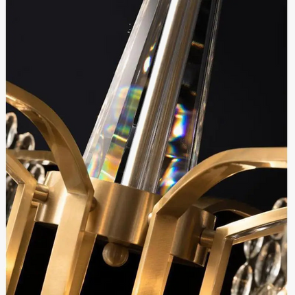 Lustre LED en cristal style nordique pour décoration intérieure — LZ4X9P2