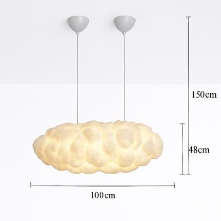Lustre LED en forme de nuage flottant pour restaurant — LZ4P9X
