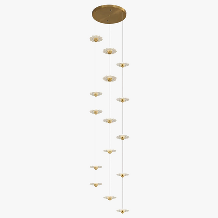 Lustre LED pour éclairage intérieur décoratif moderne — LZ4X9T