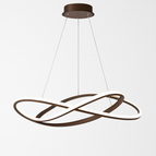 Marron D100cm / Blanc chaud (sans RC)