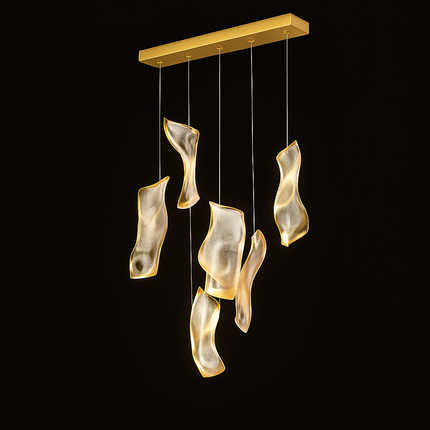Lustre LED moderne pour escalier duplex, bar et magasin de vêtements — LZ4X9M