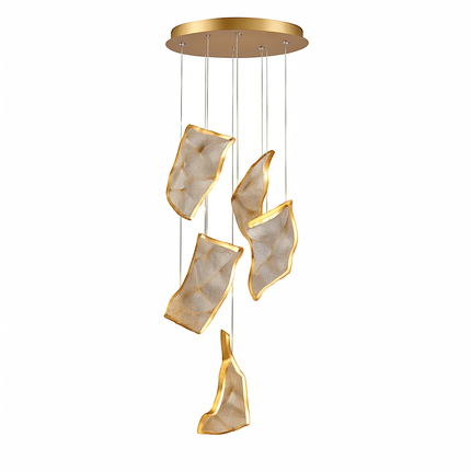 Lustre LED moderne pour escalier duplex, bar et magasin de vêtements — LZ4X9M