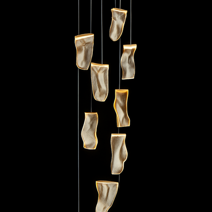 Lustre LED moderne pour escalier duplex, bar et magasin de vêtements — LZ4X9M