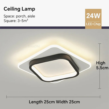Lustre LED moderne pour intérieur et espaces variés — LZ4G7XQ