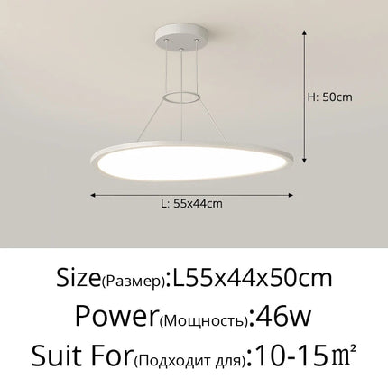 Lustre LED moderne avec protection anti-stroboscopique — LZ4X9T2