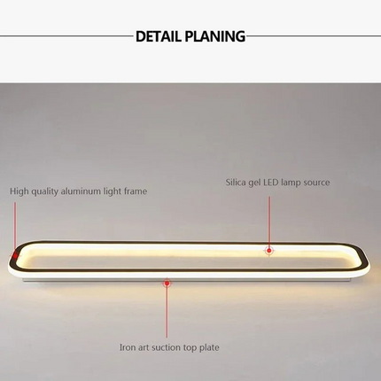Lustre LED moderne avec télécommande et intensité variable — LZ4P9XJ