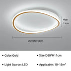 Or 40CM / Blanc chaud (pas de RC)