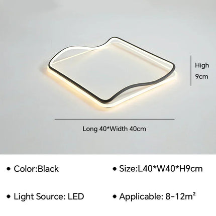 Lustre LED moderne pour décoration intérieure élégante — LZ7XQ2