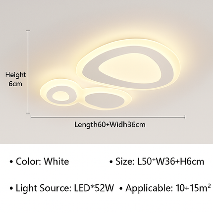 Lustre LED moderne pour décoration intérieure élégante — LZ4P9XQ