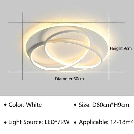 Lustre LED moderne pour décoration intérieure lumineuse — LZ4X9T1
