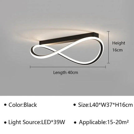 Lustre LED décoratif moderne pour intérieur — LZ4X9P2