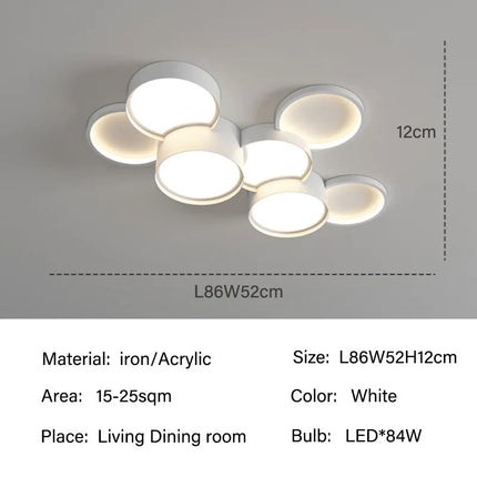 Lustre LED moderne pour éclairage intérieur élégant — LZ4X9P2