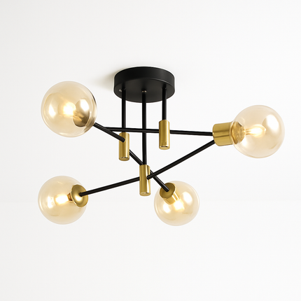 Suspension lustre LED moderne à éclairage simple — LZ4X9P
