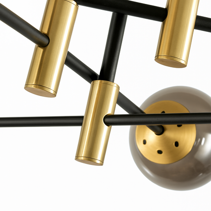 Suspension lustre LED moderne à éclairage simple — LZ4X9P