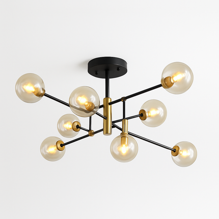 Suspension lustre LED moderne à éclairage simple — LZ4X9P
