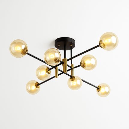 Suspension lustre LED moderne à éclairage simple — LZ4X9P