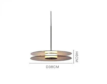 Lustre LED nordique moderne pour intérieur élégant — LZ4P9XQ