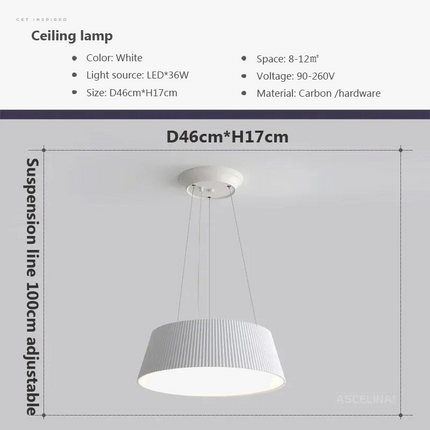 Lustre LED intérieur au design nordique moderne — LZ4X9P2