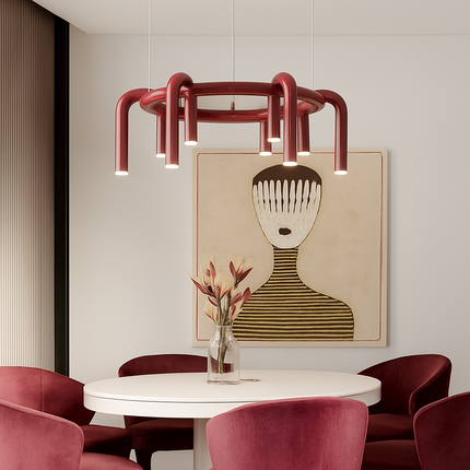 Lustre suspension moderne style nordique pour salon et restaurant — LZ4QJ7