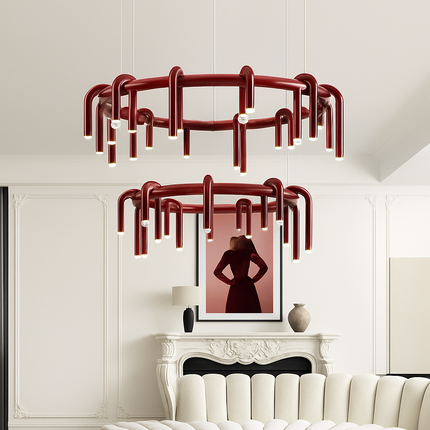 Lustre suspension moderne style nordique pour salon et restaurant — LZ4QJ7