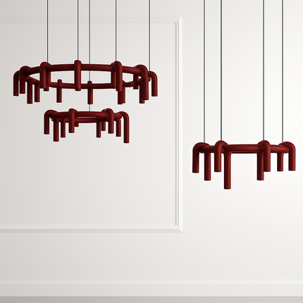 Lustre suspension moderne style nordique pour salon et restaurant — LZ4QJ7