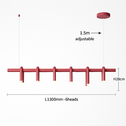 Lustre suspension moderne style nordique pour salon et restaurant — LZ4QJ7