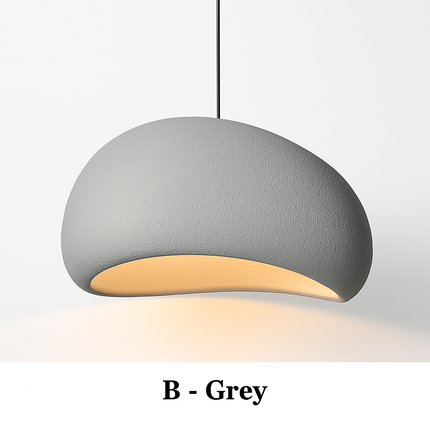 Suspension LED style nordique wabi sabi pour loft moderne — LZ4X9T