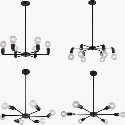 Lustre Moderne Plafonnier Monté Maison